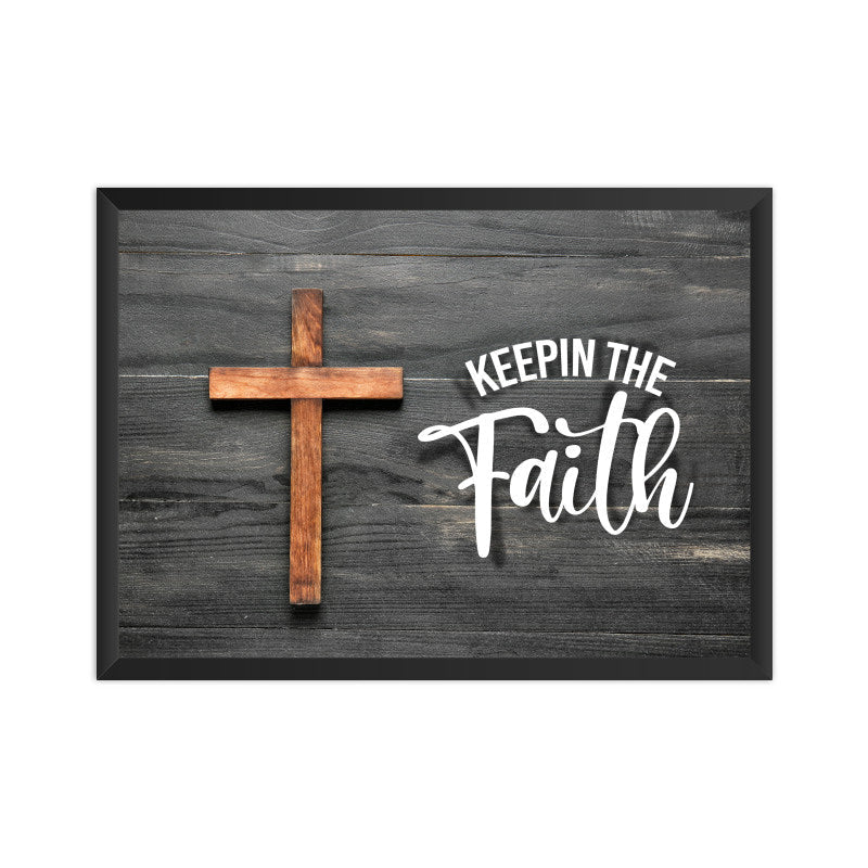 Keepin The Faith-Framed Poster