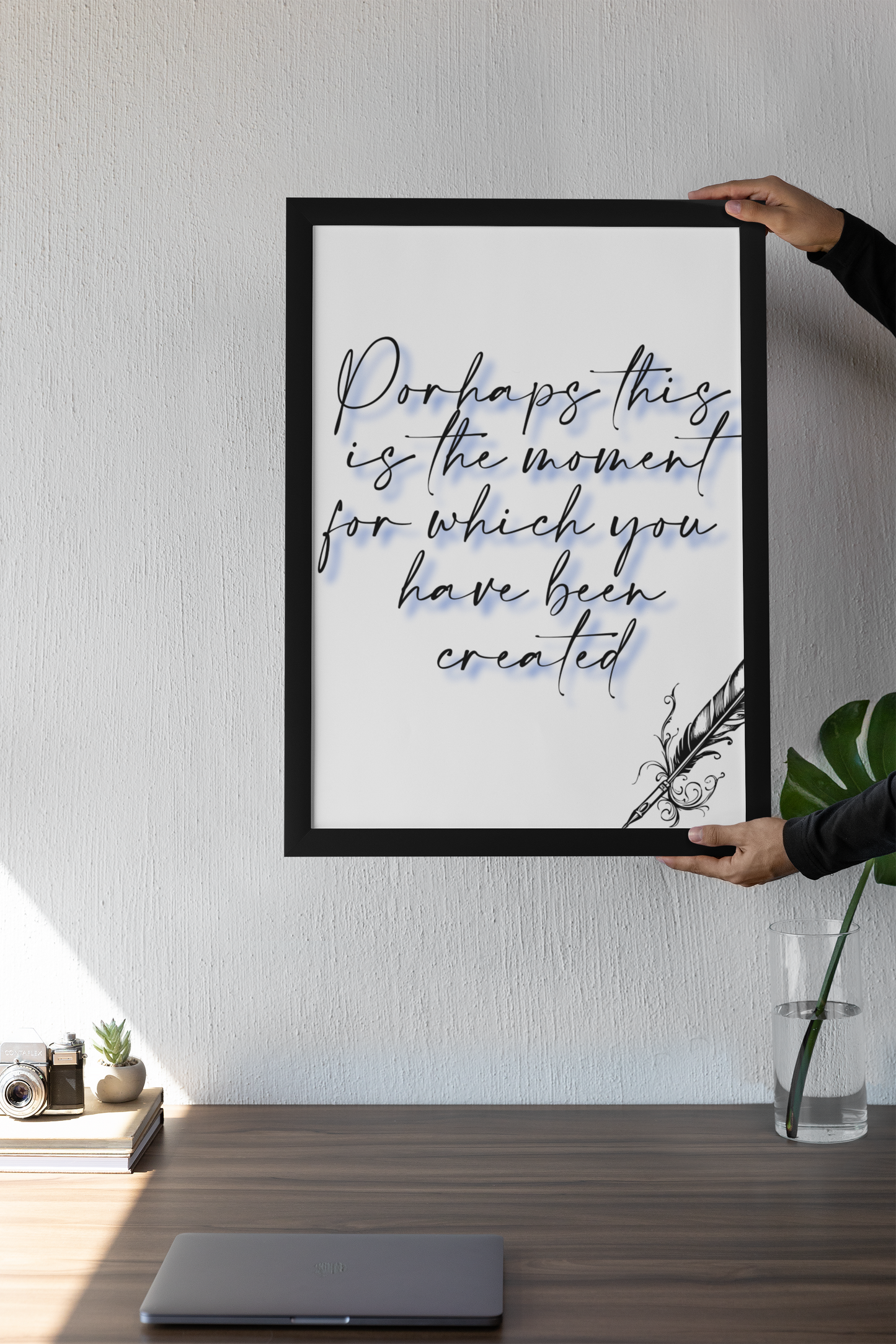 Perhaps-Framed Poster
