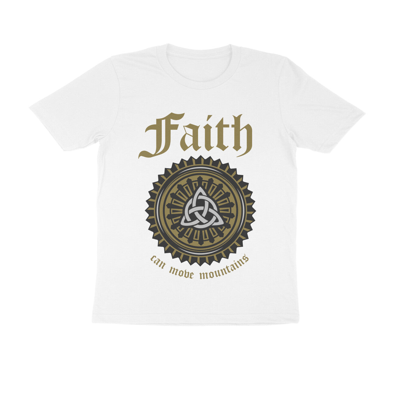 Faith Can Move Mountains-Half Sleeved
