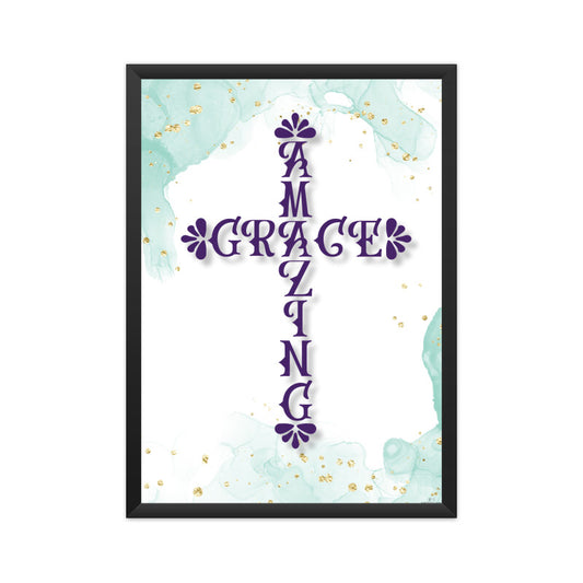 Amazing Grace- Framed Poster