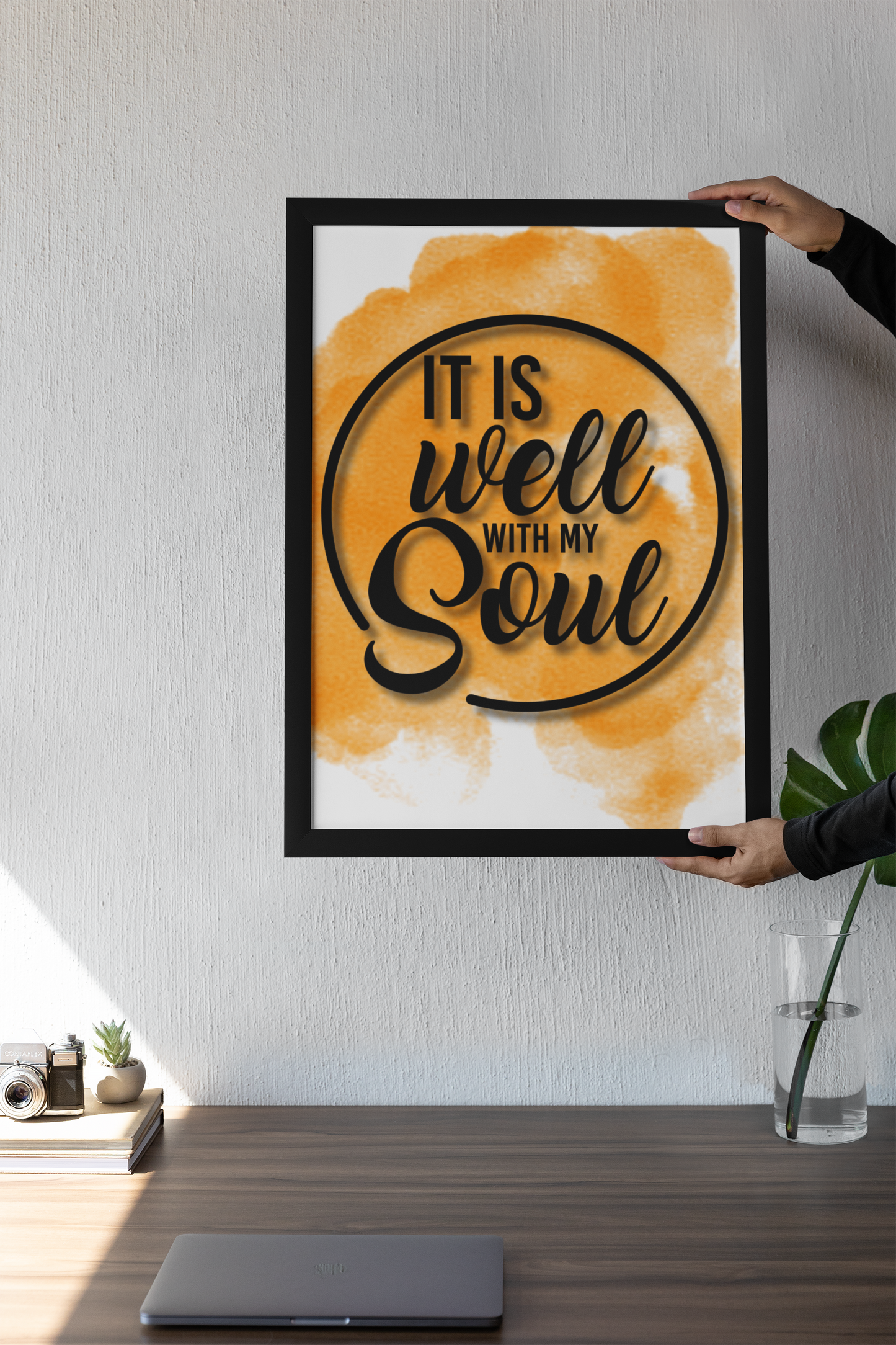 Soul-Framed Poster